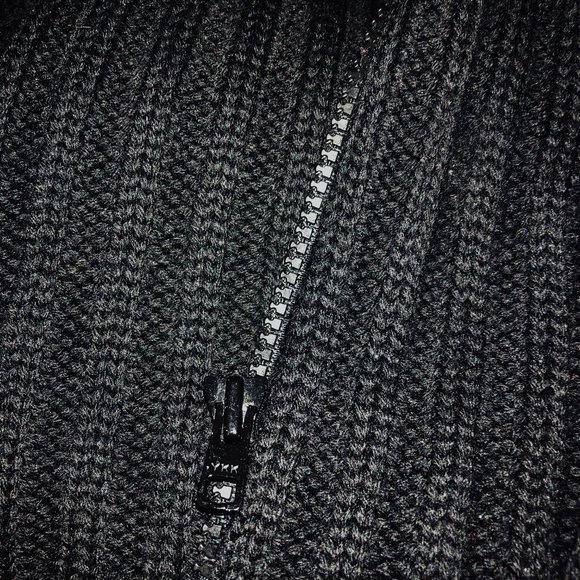 Joseph Tricot Black Wool Cardigan Sweater Made in England - Picture 9 of 11